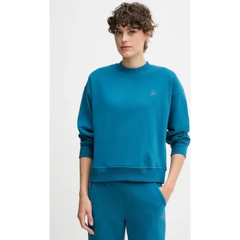 Pánská mikina Mikina United Colors of Benetton 3WNW3M07T tyrkysová 69X, vel. XS