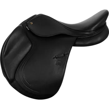 Jezdecké sedlo Supreme Sedlo skokové Sydney Supreme, černé Velikost posedlí: 17,5", Šířka komory: střední