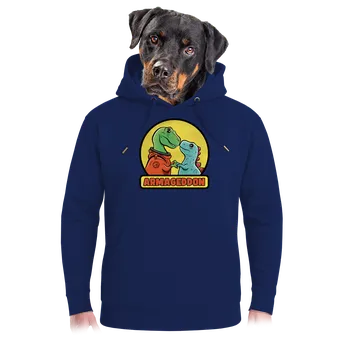 Pánská mikina Bastard Armageddon unisex mikina premium Navy