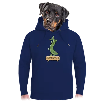 Pánská mikina Bastard Gymnaštika unisex mikina premium Navy
