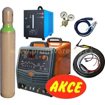 Svářečka Jasic Set 3 Jasic TIG 315P AC/DC E106 + chlazení + tl. láhev s a