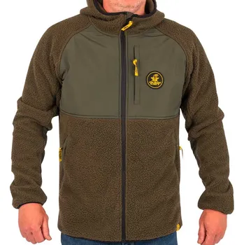 Pánská mikina Black Cat mikina POLAR Fleece, vel. XL (Teplá rybářská mikina, beránek do velmi chladného počasí.)