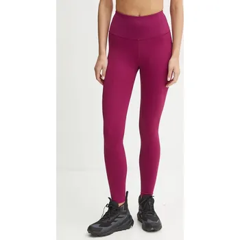 Dámské legíny Sportovní legíny Helly Hansen Roam dámské, fialová barva, hladké 63183 44X, vel. M