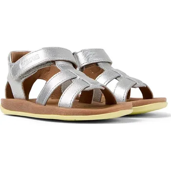 Dívčí sandály Dětské kožené sandály Camper Bicho FW K800628 stříbrná SLV, EUR 24