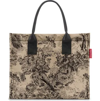Kabelka Stylová kabelka Reisenthel Daily Shopper Jacquard brown