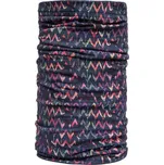 Nákrčník Sensor Tube Merino Impress tmavě modrá vzor origami