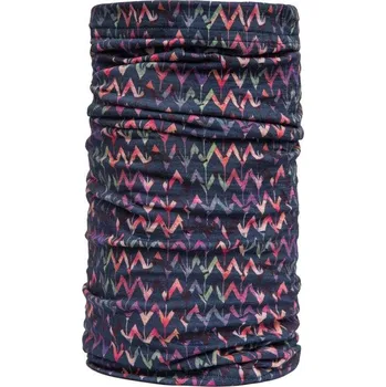 Nákrčník Nákrčník Sensor Tube Merino Impress tmavě modrá vzor origami