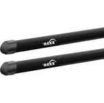 Tyče na střešní nosič Hakr Alu Black 127cm - aluminium / sada 2ks / černé