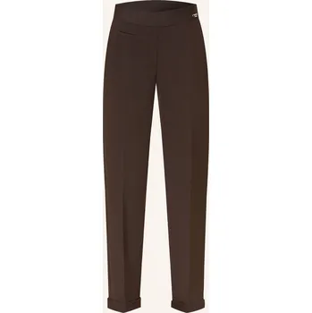 Cambio Dámské Kalhoty Kim, tmavě hnědá, 34