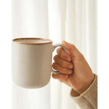 HOMLA Hrnek Lune vysoký smetanový 0,4 l