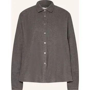 Dámská halenka Robert Friedman Dámská Košile Z Flanelu, tmavě šedá, 36