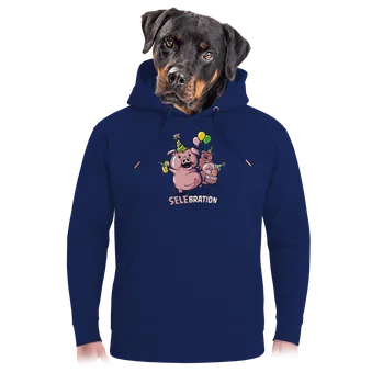 Pánská mikina Bastard Selebration unisex mikina premium Navy