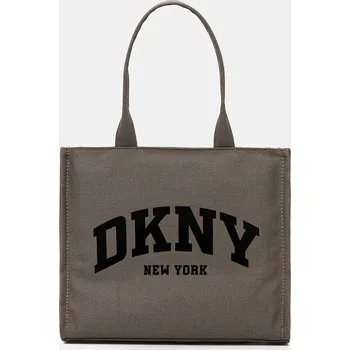 Kabelka Kabelka Dkny HADLEE LOGOARCH zelená barva, R51AGJ50 87X, vel. ONE SIZE