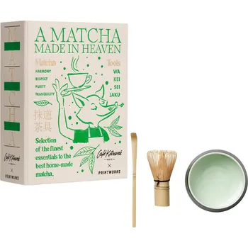 Printworks, Doplňky na výrobu matcha The Essentials Cafe Kitsuné v dárkové krabičce 3 díly - Formadore