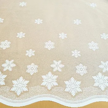 Záclona TYLEX VLOČKY II Bílá 40 cm