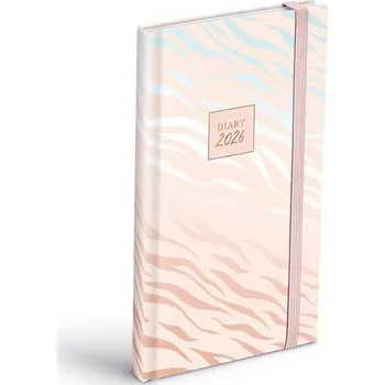 Diář Diář 2026 T806 Lamino 2 s gumkou 90x170mm