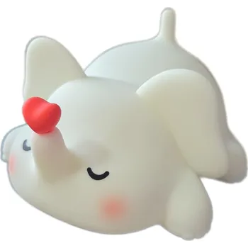 Dětské svítidlo Noční LED nabíjecí lampička slon