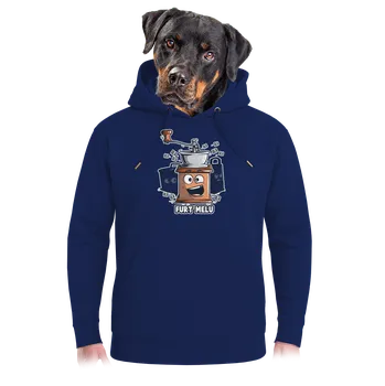 Pánská mikina Bastard Mlýnek unisex mikina premium Navy