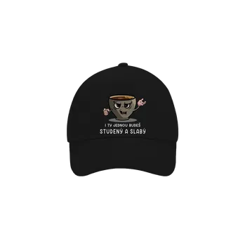 Kšiltovka Bastard Studená káva kšiltovka baseballka Black