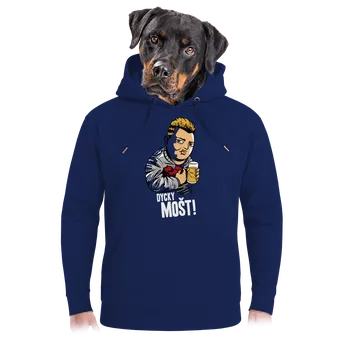 Pánská mikina Bastard Dycky mošt unisex mikina premium Navy