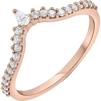 Prsten Vykrojený eternity prsten s lab-grown diamanty Phineas