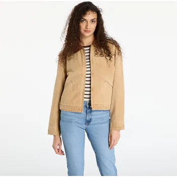 Bunda Guess Originals Cropped Workwear Beige M