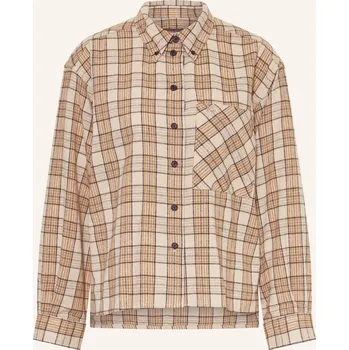 Dámská halenka Heyanno Dámská Košile Mmhmirror Z Flanelu, krémová / tmavě...