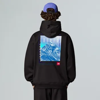 Pánská mikina The North Face MIKINA AXYS OVERSIZED S KAPUCÍ