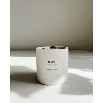 Svíčka Svíčka "COCO ROSE" s vůní růží a kokosu (240g) Velká