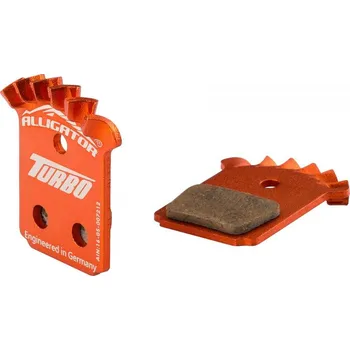 Brzda na kolo Destičky Alligator HK-TB034 1 pár brzdové na kolo organické s ch