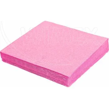 Papírový ubrousek Ubrousek (PAP FSC Mix) 2vrstvý růžový 33 x 33 cm [250 ks]