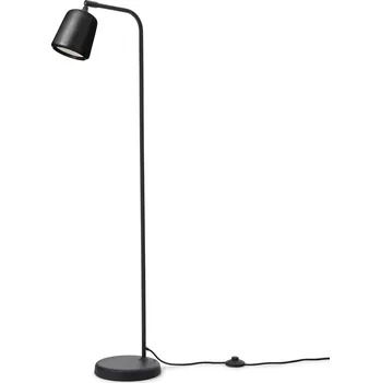 Stojací lampa New Works, Stojací lampa Material, 125 cm, černá, mramorová - Formadore