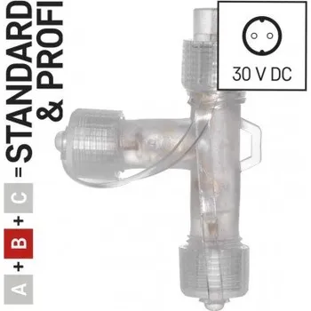 Venkovní osvětlení Rozbočovač T pro spojovací řetězy Standard transparentní, venkovní i vnitřní