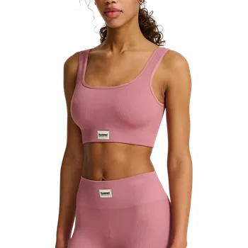 Souprava dámského spodního prádla Podprsenka Hummel Pulse Seamless Rib Sports Bra Women 230304-3184 Velikost L