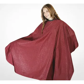 Bifull Professional pláštěnka stříhací na suchý zip vínová zdobená