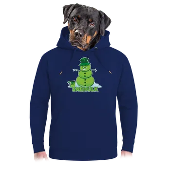 Pánská mikina Bastard Sněhulk unisex mikina premium Navy