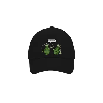 Kšiltovka Bastard Granáty kšiltovka baseballka Black