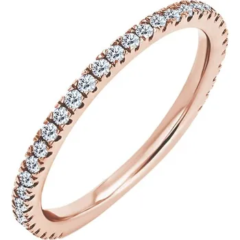 Prsten Eternity prsten ze zlata s 1.25mm lab-grown diamanty Benjamin