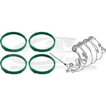 Těsnění motoru Těsnění, koleno sacího potrubí 3RG 85730