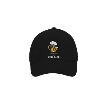 Kšiltovka Bastard Voči p*čo kšiltovka baseballka Black