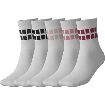 esmara® Dětské termo ponožky s BIO bavlnou, 5 kusů (bílá, 27-30)