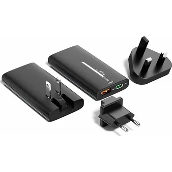 Univerzální napájecí adaptér ER POWER Dual Travel Slim Charge 67W – USB-C/USB-A