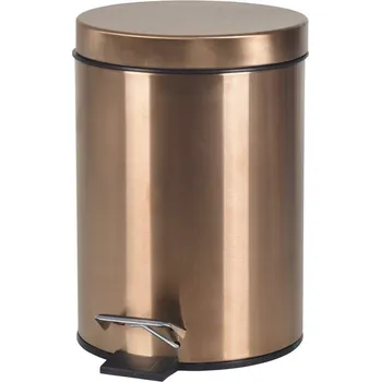 Odpadkový koš SAPHO X-ROUND COPPER odpadkový koš 3l, měď mat (XJ011PG)
