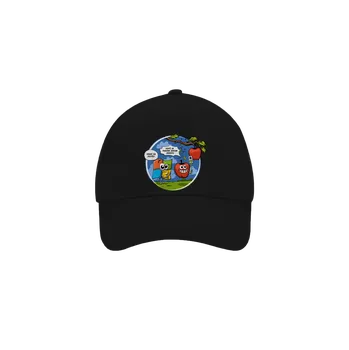 Kšiltovka Bastard Padám jen jednou kšiltovka baseballka Black