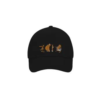 Kšiltovka Bastard Mejdan v lese kšiltovka baseballka Black