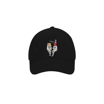 Kšiltovka Bastard Pokecáme kšiltovka baseballka Black