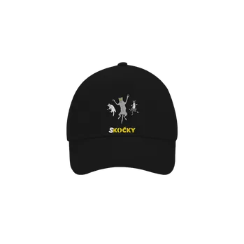 Kšiltovka Bastard Skočky kšiltovka baseballka Black