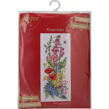 Vyšívací vzor Sada na vyšívání Venkovské květiny (Vyšívání Countryside Floral)