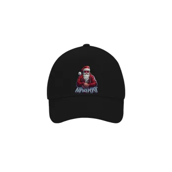 Kšiltovka Bastard Sranta Klaus kšiltovka baseballka Black