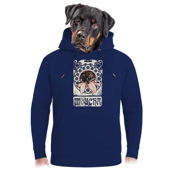 Pánská mikina Bastard Moucha unisex mikina premium Navy